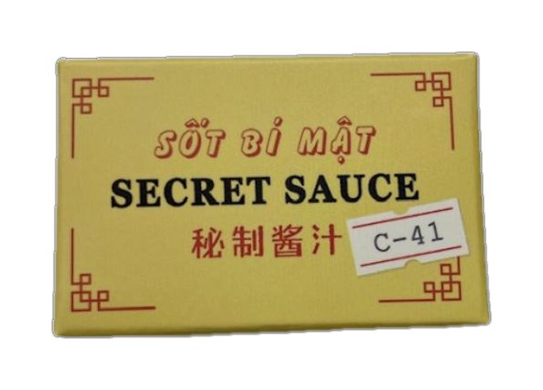 Mr. Negative Secret Sauce film packaging