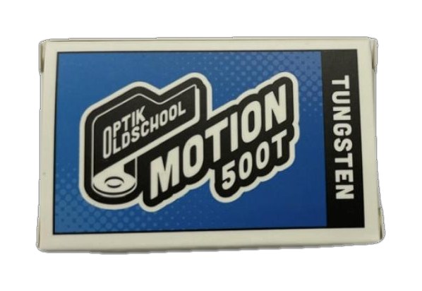 Optik Oldschool Motion 500T film packaging